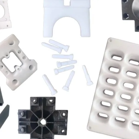 White and black POM acetal sheet