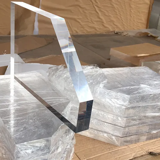 Clear cast acrylic sheet