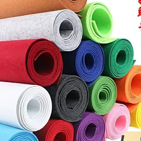 Polyester needle-punched felt sheet